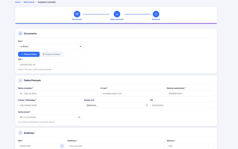 Cadastro e onboarding na IDBCONNECT